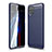 Silikon Hülle Handyhülle Gummi Schutzhülle Flexible Tasche Line für Samsung Galaxy F62 5G Blau