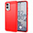 Silikon Hülle Handyhülle Gummi Schutzhülle Flexible Tasche Line MF1 für Nokia X30 5G
