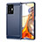 Silikon Hülle Handyhülle Gummi Schutzhülle Flexible Tasche Line MF1 für Xiaomi Mi 11T 5G Blau