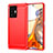 Silikon Hülle Handyhülle Gummi Schutzhülle Flexible Tasche Line MF1 für Xiaomi Mi 11T 5G Rot