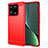 Silikon Hülle Handyhülle Gummi Schutzhülle Flexible Tasche Line MF1 für Xiaomi Mi 13 Pro 5G Rot
