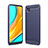 Silikon Hülle Handyhülle Gummi Schutzhülle Flexible Tasche Line WL1 für Xiaomi Redmi 9C NFC Blau