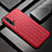 Silikon Hülle Handyhülle Gummi Schutzhülle Leder Tasche für Huawei Nova 5 Pro Rot