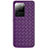 Silikon Hülle Handyhülle Gummi Schutzhülle Leder Tasche H05 für Samsung Galaxy S20 Ultra Violett