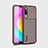 Silikon Hülle Handyhülle Gummi Schutzhülle Tasche Köper S01 für Xiaomi Mi A3 Braun