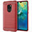 Silikon Hülle Handyhülle Gummi Schutzhülle Tasche Köper S02 für Huawei Mate 20 Rot