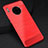 Silikon Hülle Handyhülle Gummi Schutzhülle Tasche Line C02 für Huawei Mate 30 5G Rot