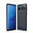 Silikon Hülle Handyhülle Gummi Schutzhülle Tasche Line für Samsung Galaxy S10 5G Blau