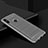 Silikon Hülle Handyhülle Gummi Schutzhülle Tasche Line für Xiaomi Redmi 6 Pro Grau