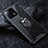 Silikon Hülle Handyhülle Rahmen Schutzhülle Durchsichtig Transparent Spiegel 360 Grad Ganzkörper mit Magnetisch Fingerring Ständer AM1 für Xiaomi Mi 13 5G