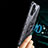 Silikon Hülle Handyhülle Rahmen Schutzhülle Durchsichtig Transparent Spiegel 360 Grad Ganzkörper mit Magnetisch Fingerring Ständer AM1 für Xiaomi Poco F3 GT 5G