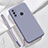 Silikon Hülle Handyhülle Ultra Dünn Flexible Schutzhülle 360 Grad Ganzkörper Tasche für Oppo A11s Lavendel Grau