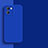 Silikon Hülle Handyhülle Ultra Dünn Flexible Schutzhülle 360 Grad Ganzkörper Tasche für Samsung Galaxy A03 Blau