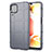 Silikon Hülle Handyhülle Ultra Dünn Flexible Schutzhülle 360 Grad Ganzkörper Tasche für Samsung Galaxy F12 Grau