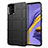 Silikon Hülle Handyhülle Ultra Dünn Flexible Schutzhülle 360 Grad Ganzkörper Tasche für Samsung Galaxy M40S Schwarz
