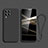 Silikon Hülle Handyhülle Ultra Dünn Flexible Schutzhülle 360 Grad Ganzkörper Tasche für Samsung Galaxy M42 5G Schwarz