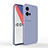 Silikon Hülle Handyhülle Ultra Dünn Flexible Schutzhülle 360 Grad Ganzkörper Tasche für Vivo iQOO 8 5G Lavendel Grau