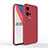 Silikon Hülle Handyhülle Ultra Dünn Flexible Schutzhülle 360 Grad Ganzkörper Tasche für Vivo iQOO 8 5G Rot