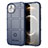 Silikon Hülle Handyhülle Ultra Dünn Flexible Schutzhülle 360 Grad Ganzkörper Tasche G05 für Apple iPhone 13 Mini Blau