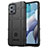 Silikon Hülle Handyhülle Ultra Dünn Flexible Schutzhülle 360 Grad Ganzkörper Tasche J01S für Motorola Moto G 5G (2023) Schwarz