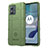 Silikon Hülle Handyhülle Ultra Dünn Flexible Schutzhülle 360 Grad Ganzkörper Tasche J01S für Motorola Moto G53 5G Grün