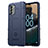 Silikon Hülle Handyhülle Ultra Dünn Flexible Schutzhülle 360 Grad Ganzkörper Tasche J01S für Nokia G400 5G Blau