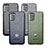 Silikon Hülle Handyhülle Ultra Dünn Flexible Schutzhülle 360 Grad Ganzkörper Tasche J01S für Samsung Galaxy A03s