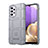 Silikon Hülle Handyhülle Ultra Dünn Flexible Schutzhülle 360 Grad Ganzkörper Tasche J01S für Samsung Galaxy A33 5G Grau
