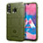 Silikon Hülle Handyhülle Ultra Dünn Flexible Schutzhülle 360 Grad Ganzkörper Tasche J01S für Samsung Galaxy A40s Grün