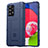 Silikon Hülle Handyhülle Ultra Dünn Flexible Schutzhülle 360 Grad Ganzkörper Tasche J01S für Samsung Galaxy A53 5G Blau