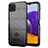 Silikon Hülle Handyhülle Ultra Dünn Flexible Schutzhülle 360 Grad Ganzkörper Tasche J01S für Samsung Galaxy F42 5G Schwarz