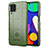 Silikon Hülle Handyhülle Ultra Dünn Flexible Schutzhülle 360 Grad Ganzkörper Tasche J01S für Samsung Galaxy F62 5G Grün