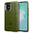 Silikon Hülle Handyhülle Ultra Dünn Flexible Schutzhülle 360 Grad Ganzkörper Tasche J01S für Samsung Galaxy S10 Lite Grün
