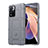 Silikon Hülle Handyhülle Ultra Dünn Flexible Schutzhülle 360 Grad Ganzkörper Tasche J01S für Xiaomi Mi 11i 5G (2022) Grau