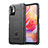 Silikon Hülle Handyhülle Ultra Dünn Flexible Schutzhülle 360 Grad Ganzkörper Tasche J01S für Xiaomi POCO M3 Pro 5G Schwarz