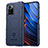Silikon Hülle Handyhülle Ultra Dünn Flexible Schutzhülle 360 Grad Ganzkörper Tasche J01S für Xiaomi Poco X3 GT 5G Blau