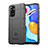Silikon Hülle Handyhülle Ultra Dünn Flexible Schutzhülle 360 Grad Ganzkörper Tasche J01S für Xiaomi Redmi Note 11 4G (2022) Schwarz