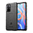 Silikon Hülle Handyhülle Ultra Dünn Flexible Schutzhülle 360 Grad Ganzkörper Tasche J01S für Xiaomi Redmi Note 11T 5G Schwarz