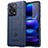 Silikon Hülle Handyhülle Ultra Dünn Flexible Schutzhülle 360 Grad Ganzkörper Tasche J01S für Xiaomi Redmi Note 12 Pro 5G Blau