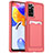 Silikon Hülle Handyhülle Ultra Dünn Flexible Schutzhülle 360 Grad Ganzkörper Tasche J02S für Xiaomi Mi 11i 5G (2022) Rot
