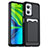 Silikon Hülle Handyhülle Ultra Dünn Flexible Schutzhülle 360 Grad Ganzkörper Tasche J02S für Xiaomi Redmi Note 11E 5G Schwarz