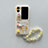 Silikon Hülle Handyhülle Ultra Dünn Flexible Schutzhülle 360 Grad Ganzkörper Tasche LJ2 für Oppo Find N2 Flip 5G Gelb
