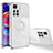 Silikon Hülle Handyhülle Ultra Dünn Flexible Schutzhülle 360 Grad Ganzkörper Tasche MJ1 für Xiaomi Mi 11i 5G (2022) Weiß
