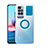 Silikon Hülle Handyhülle Ultra Dünn Flexible Schutzhülle 360 Grad Ganzkörper Tasche MJ1 für Xiaomi Redmi 10 (2022) Blau