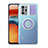Silikon Hülle Handyhülle Ultra Dünn Flexible Schutzhülle 360 Grad Ganzkörper Tasche MJ1 für Xiaomi Redmi Note 10 Pro 5G Helles Lila