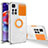 Silikon Hülle Handyhülle Ultra Dünn Flexible Schutzhülle 360 Grad Ganzkörper Tasche MJ1 für Xiaomi Redmi Note 11 Pro+ Plus 5G Orange