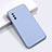 Silikon Hülle Handyhülle Ultra Dünn Flexible Schutzhülle 360 Grad Ganzkörper Tasche S01 für Huawei Mate 40 Lite 5G Helles Lila