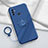 Silikon Hülle Handyhülle Ultra Dünn Flexible Schutzhülle 360 Grad Ganzkörper Tasche S01 für Oppo A32 Blau