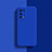 Silikon Hülle Handyhülle Ultra Dünn Flexible Schutzhülle 360 Grad Ganzkörper Tasche S01 für Oppo A54 5G Blau