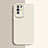 Silikon Hülle Handyhülle Ultra Dünn Flexible Schutzhülle 360 Grad Ganzkörper Tasche S01 für Oppo A95 5G Weiß